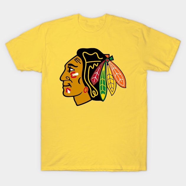 Chicago Blackhawks T-Shirt by Lesleyred